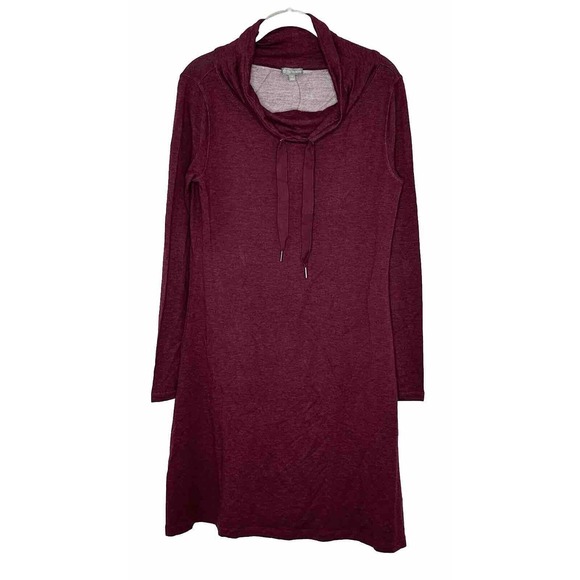 Talbots | Dresses | T By Talbots Soft Terry Cowl Neck Cowl Neck Shift ...